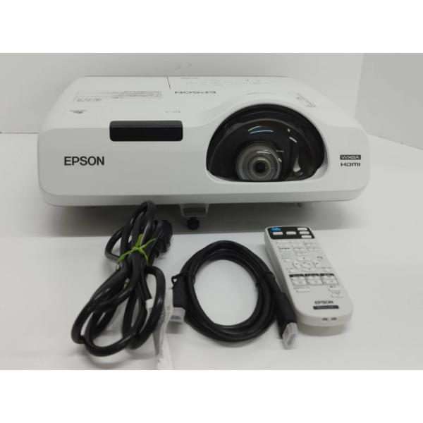 【美品】EPSON/エプソン EB-535W ビジネスプロジェクター/H671D/本体/3400lm...