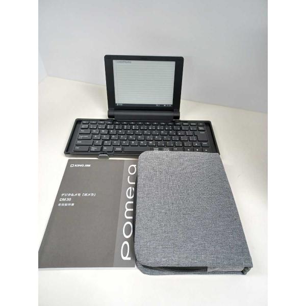 美品ポメラ　KING JIM DM30ケース付