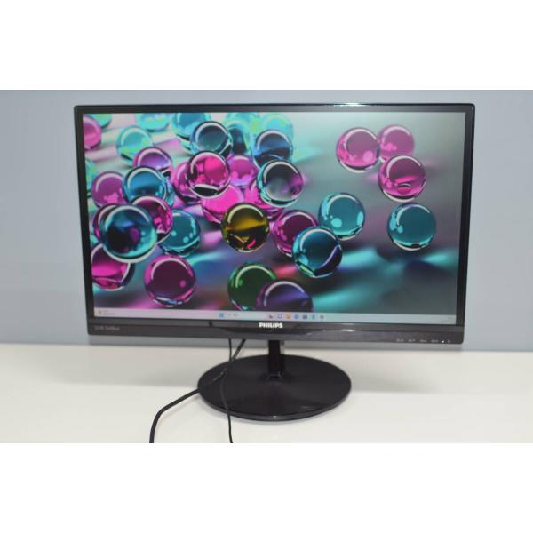中古品 フィリップス 224E5EDSB/11 21.5型ワイド液晶ディスプレイ 訳アリ確認済