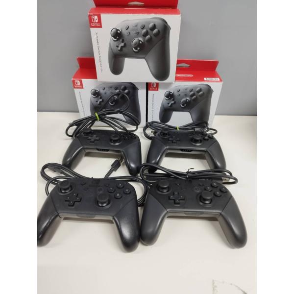 Nintendo Switch Pro コントローラー(HAC-013) 4セット！