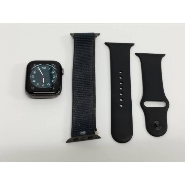 Apple Watch Series 5/GPS/44mm/A2093/スペースグレー〈MWVF2J...