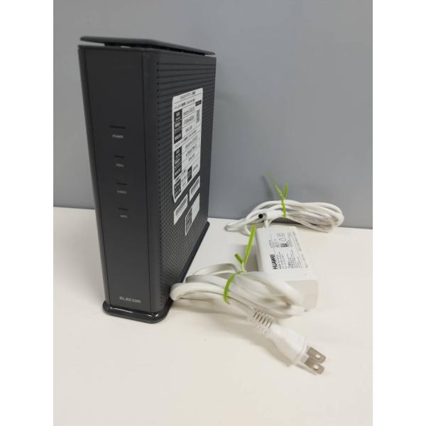 【良品】ELECOM Wi-Fi6対応 WRC-X6000QS-G/無線LANルーター