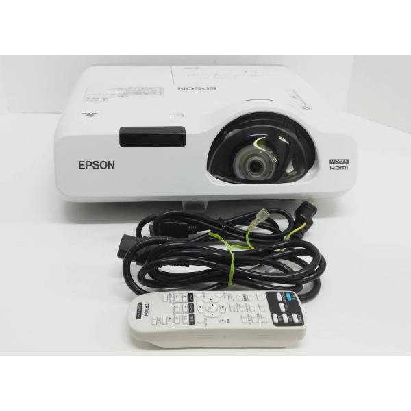 【美品】EPSON/エプソン EB-535W ビジネスプロジェクター/H671D/本体/3400lm...