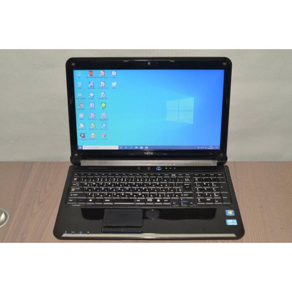 中古ノートパソコン　 最新Windows10+office 爆速新品SSD240GB 富士通 LIF...