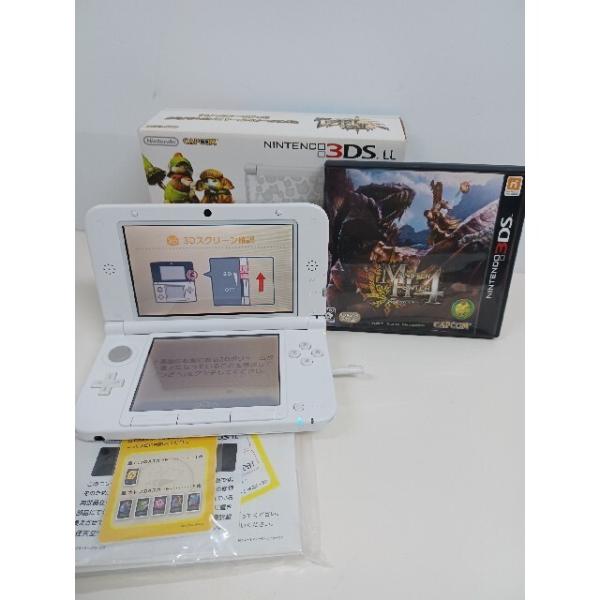ニンテンドー3DS LL モンスターハンター4スペシャルパック アイルーホワイト