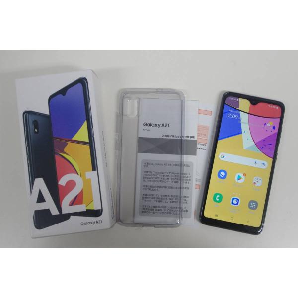 SAMSUNG Galaxy A21 SCV49 64GB 4GB RAM Black/ブラック