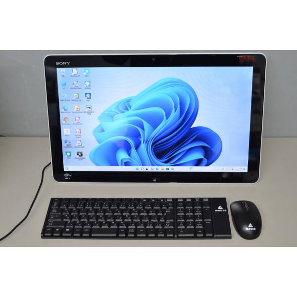 中古良品一体型パソコン 最新Windows11+office SONY VAIO SVJ20238C...