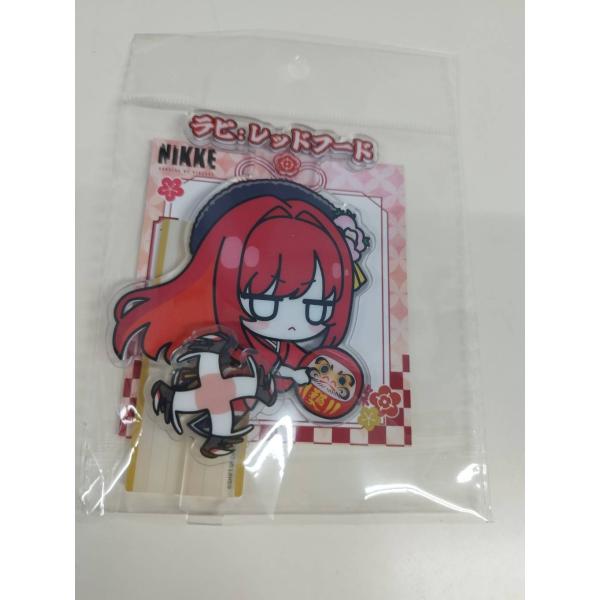 【新品未開封】ゲオ 新春フェア2026 勝利の女神：NIKKE/SDスピンアクリルスタンド/ラピ：レ...