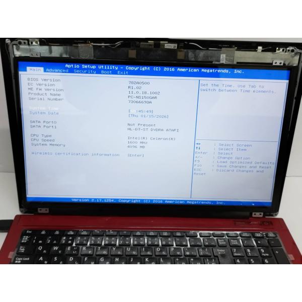 BOE 液晶パネル NT156WHM-N32 V8.1 15.6インチ/光沢/30ピン
