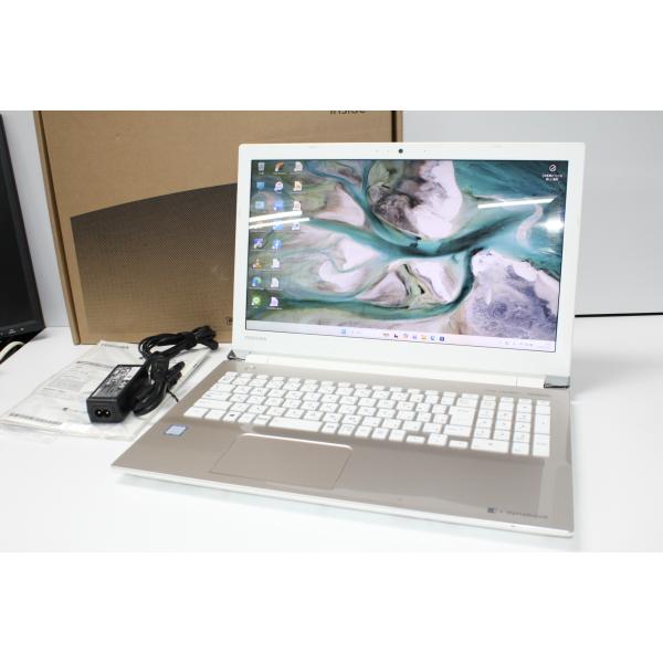 【中古ノートPC】東芝〈dynabook T65/HG〉Intel core i7/SSD512GB...