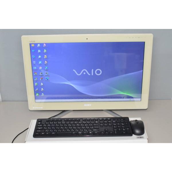 中古良品 一体型パソコン 最新Windows11+office SONY VPCL225FJ 高性能...