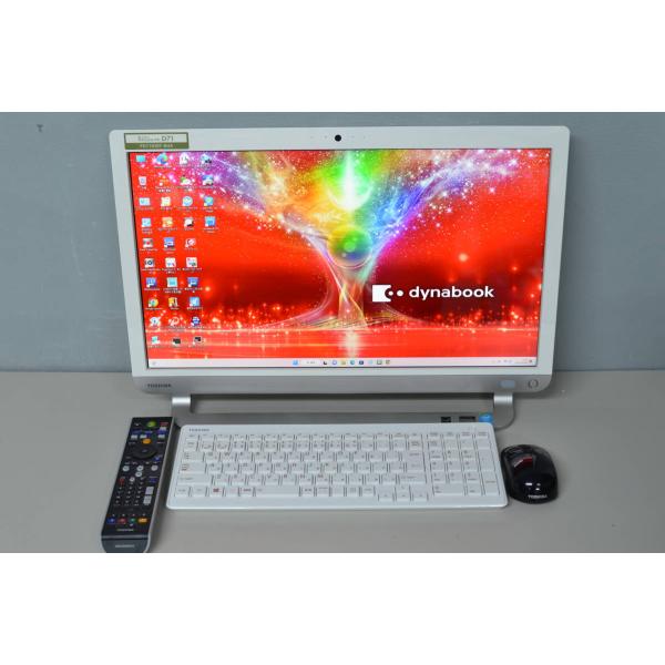 中古良品一体型パソコン 最新Windows11 東芝 D71/NW core i7-4710QM/新...