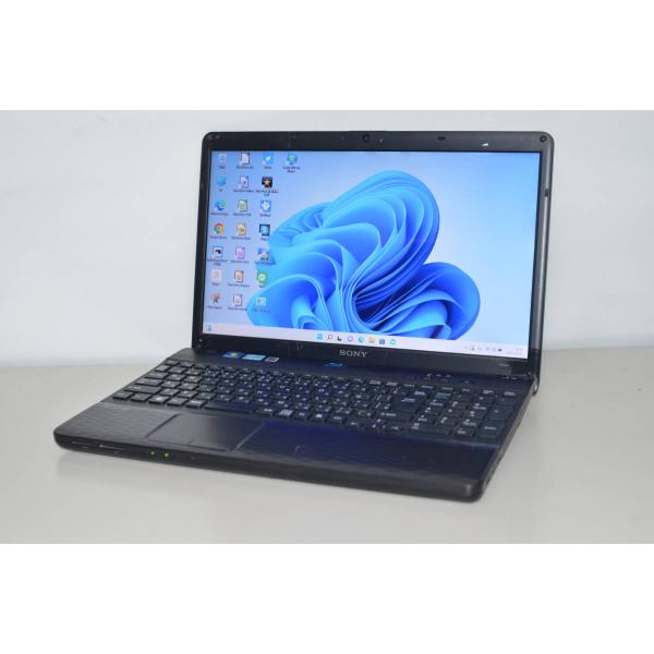 中古ノートパソコン Windows11+office Sony VPCEH19FJ core i5-...