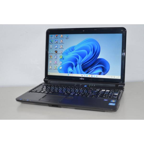 中古良品ノートパソコン 富士通 LIFEBOOK AH56/D Windows11+office 爆...