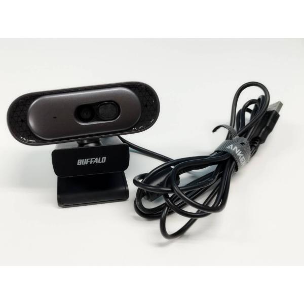 【良品】BUFFALO BSW700M Series/ステレオマイク内蔵390万画素WEBカメラ