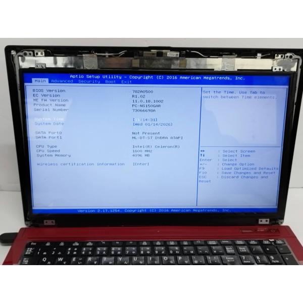 BOE 液晶パネル NT156WHM-N12 15.6インチ/光沢/30ピン