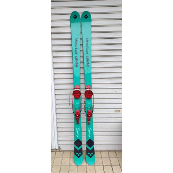 VECTOR GLIDE OMNNY TL Telemark 180cm スキー板/ビンディング付き...