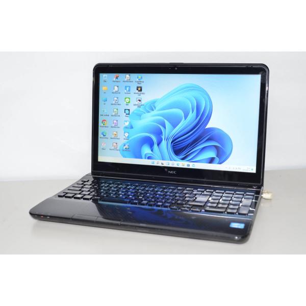 中古良品ノートパソコン Windows11+office 爆速SSD240GB NEC LS550/...