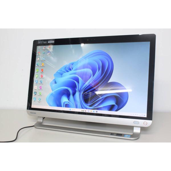 東芝/一体型デスクトップPC/REGZA PC D813T8JBMB/Win11/Intel Cor...