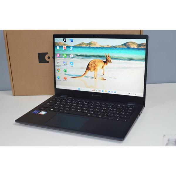 中古軽量ノートパソコン 東芝 P1-G6PD-BL Windows11+office 爆速SSD51...