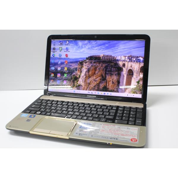 【中古ノートPC】東芝〈dynabook T552/47FK〉Intel Core i5/SSD25...