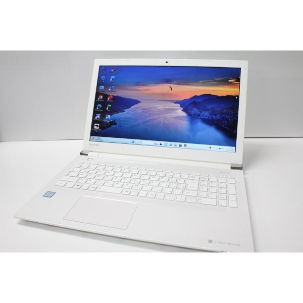 【中古ノートPC】東芝〈dynabook T55/BW〉第6世代Core i3/SSD256GB/メ...