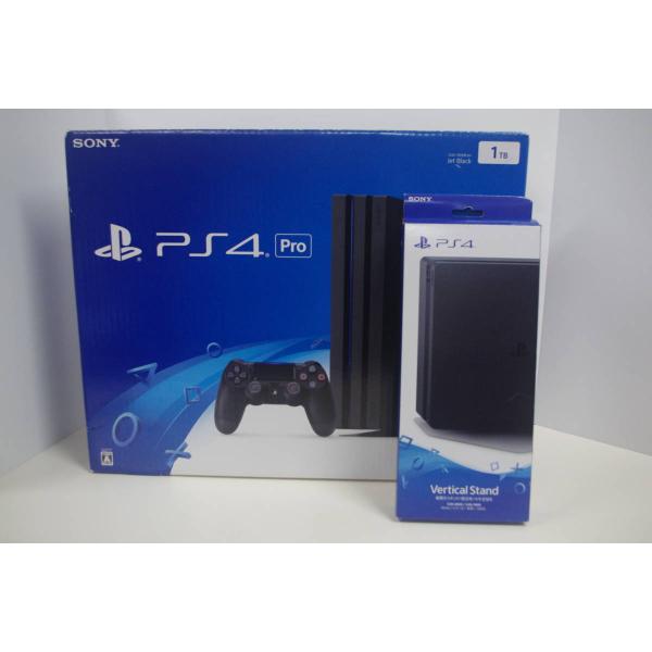 SONY/PlayStation4 Pro/型番:CUH-7000B(B01)/縦置きスタンド付き★