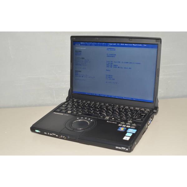 ジャンク品 日本製パナソニック CF-S10EYTDR 12.1インチ メモリー4GB Core i...
