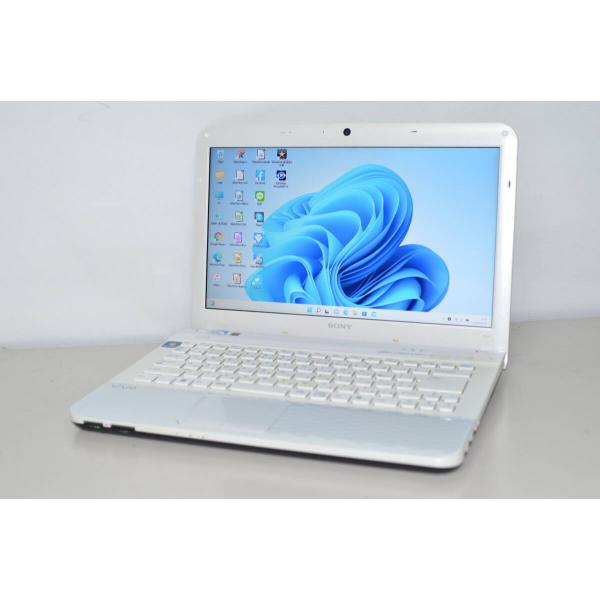 訳アリノートパソコン SONY VPCEG14FJ Windows11+office 爆速SSD12...