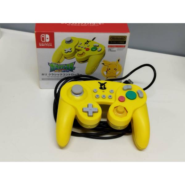 HORI クラシックコントローラー/NSW-109/ピカチュウ