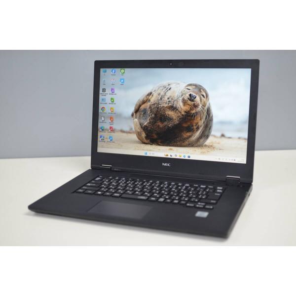 中古良品ノートパソコン NEC PC-VKT16XZG7 Windows11+office 爆速SS...