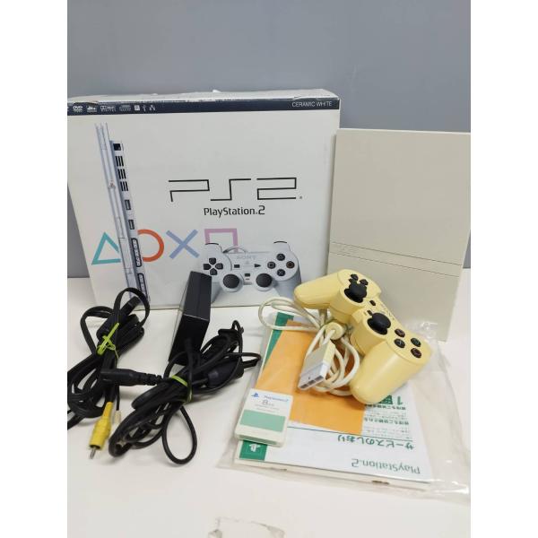 【薄型】PlayStation 2/PS2/SCPH-70000CW/ホワイト