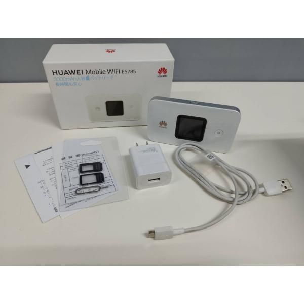 【良品】HUAWEI Mobile WiFi/E5785/モバイルルーター
