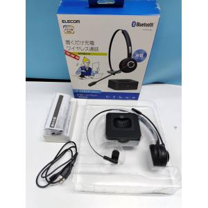 【美品】ELECOM 片耳ヘッドセット 充電台付...の商品画像