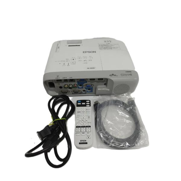 【良品】EPSON/エプソン EB-960W ビジネスプロジェクター/本体/3800lm/WXGA（...