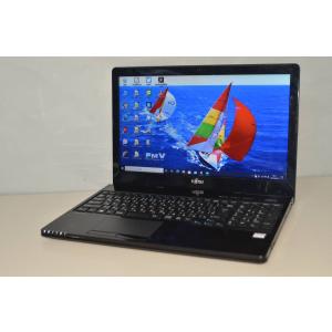 富士通 ノートパソコン office付き 新品 同様 FMV LIFEBOOK AH40/D1