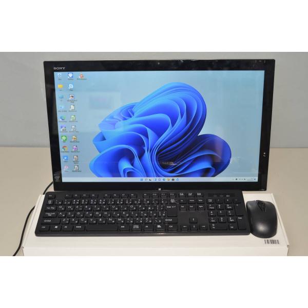 中古良品 一体型パソコン Windows11 SONY VAIO Tap 21 SVT2122SBJ...