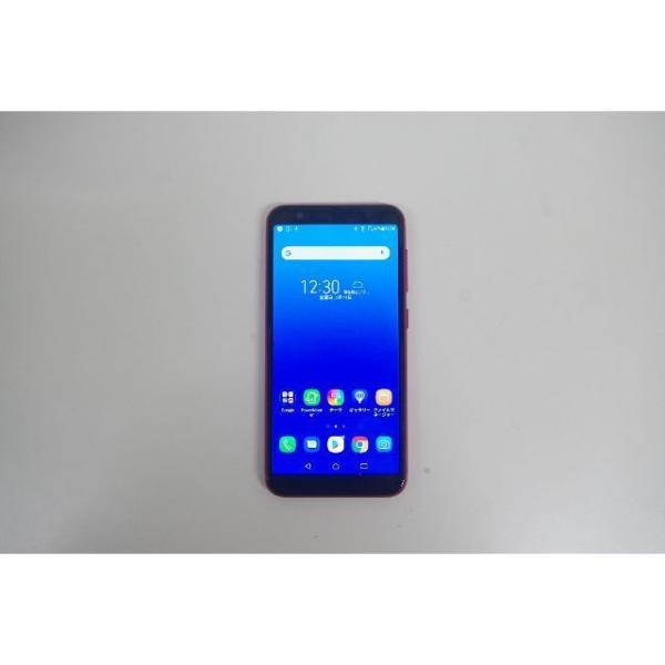 美品 国内SIMフリー ASUS_X00PD 32GB 8GB RAM レッド