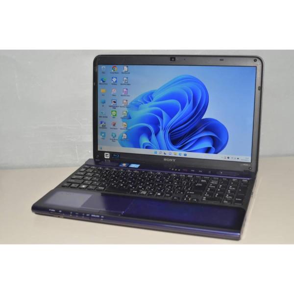 中古良品 最新Windows11+office 新品爆速SSD256GB SONY VPCCB38F...