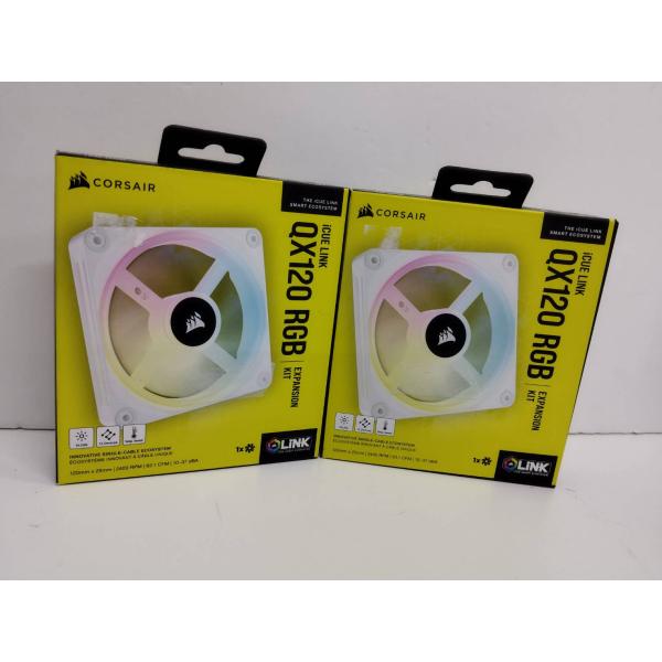 【新品未開封】CORSAIR iCUE LINK QX120 RGB Expansion Kit/P...