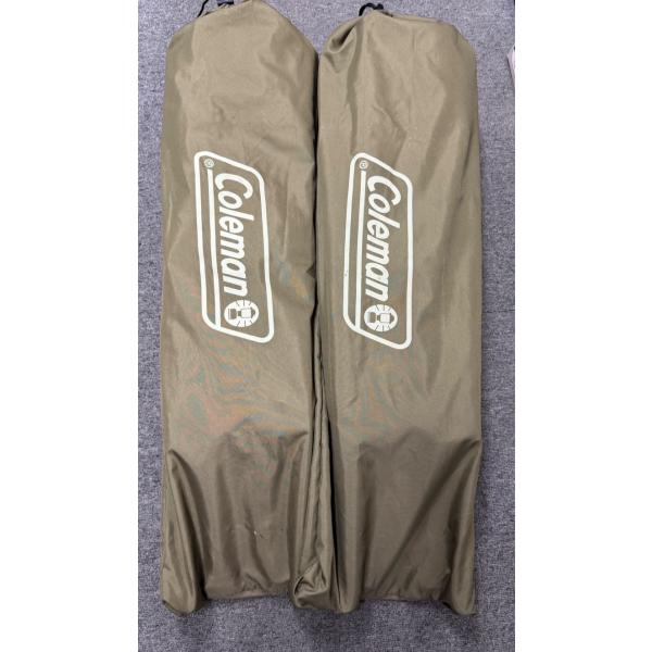 【良品】Coleman オリーブレイチェア/3段階リクライニング式ハイバックチェア/2個セット！