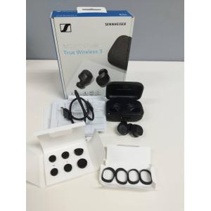 【美品】SENNHEISER MOMENTUM True Wireless 3/MTW3/ワイヤレスイヤホン/ブラック
