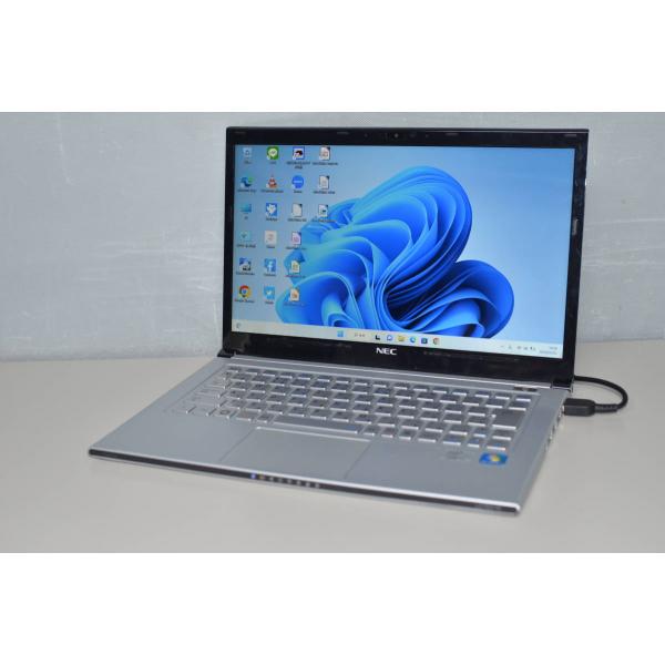 中古軽量ノートPC 最新Windows11+office NEC LZ750/H Core i7-3...