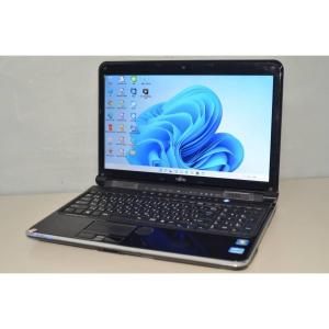 中古ノートパソコン 富士通 AH53/X core i7-6700HQ 中古良品ノートパソコン 富士通 AH53/X Windows11+office 爆速