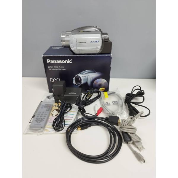 【良品】Panasonic HDC-DX1-S デジタルビデオカメラ/2006年製