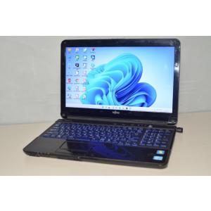 富士通 AH53/X 爆速SSD480GB core i7-6700HQ 中古良品ノートパソコン 富士通 AH53/X Windows11+office 爆速