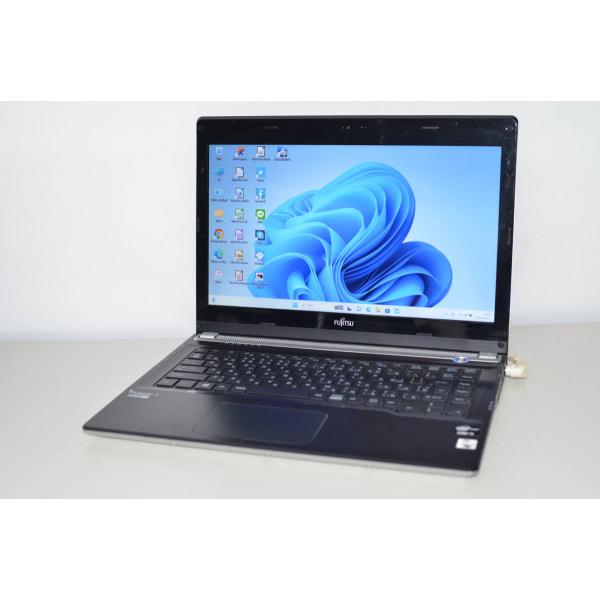 【訳アリ】中古ノートパソコン Windows11+office 爆速SSD256GB 富士通 UH5...