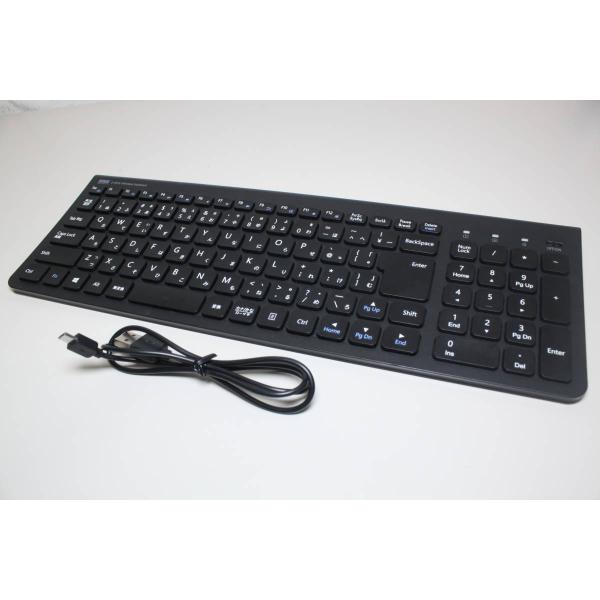 サンワサプライ/ワイヤレススリムキーボード/SKB-WL31BK (4)