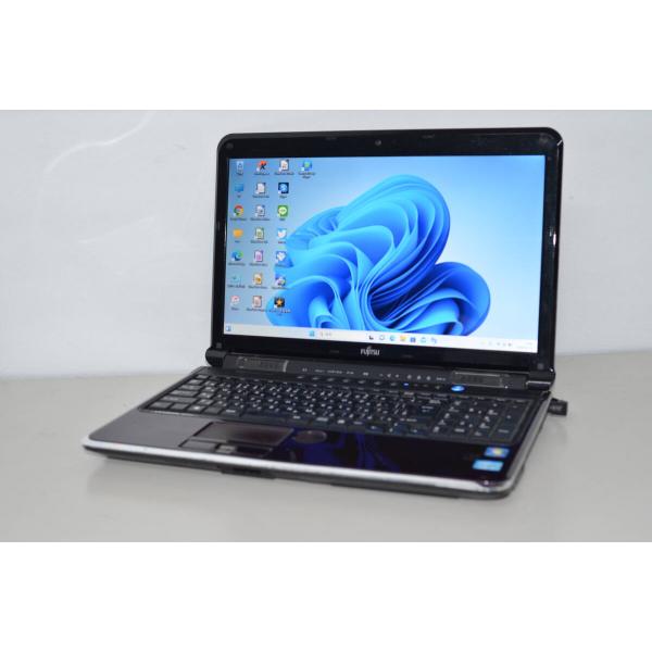 最新Windows11+office 新品爆速SSD512GB 富士通 AH77/C core i7...