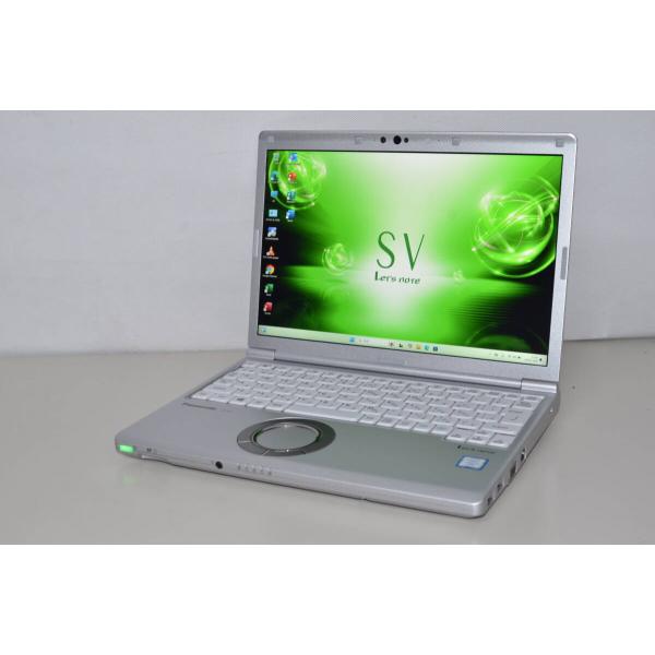 日本製 中古軽量ノートPC Panasonic CF-SV7RFCVS Windows11+offi...